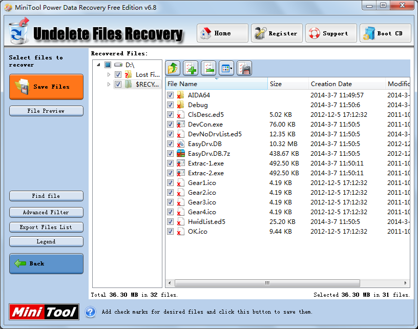 Hard disk data recovery tool2