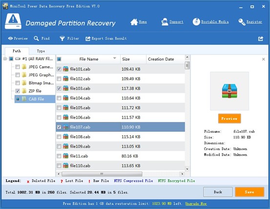 USB data recovery